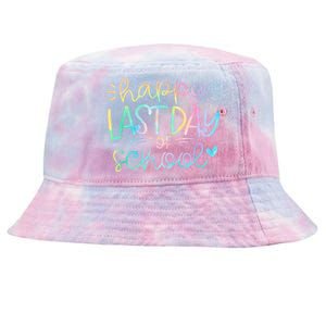 Last Day Of School Tie Dye School Graduation Gifts Tie-Dyed Bucket Hat