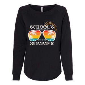 Last Day Of School Teacher Schools Out For Summer Womens California Wash Sweatshirt