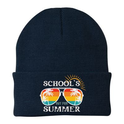 Last Day Of School Teacher Schools Out For Summer Knit Cap Winter Beanie