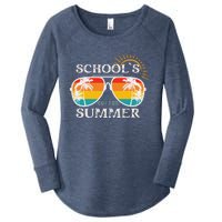 Last Day Of School Teacher Schools Out For Summer Women's Perfect Tri Tunic Long Sleeve Shirt