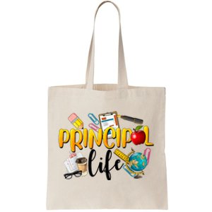 Last Day Of School Principal Life End Of Year Summer Vibes Tote Bag