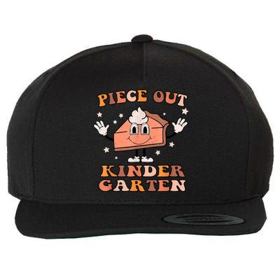 Last Day Of School Kindergarten Retro Peace Out Wool Snapback Cap