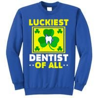 Luckiest Dentist Of All Dentistry St Patrick's Day Gift Sweatshirt