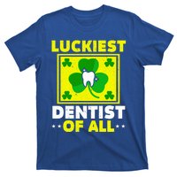 Luckiest Dentist Of All Dentistry St Patrick's Day Gift T-Shirt