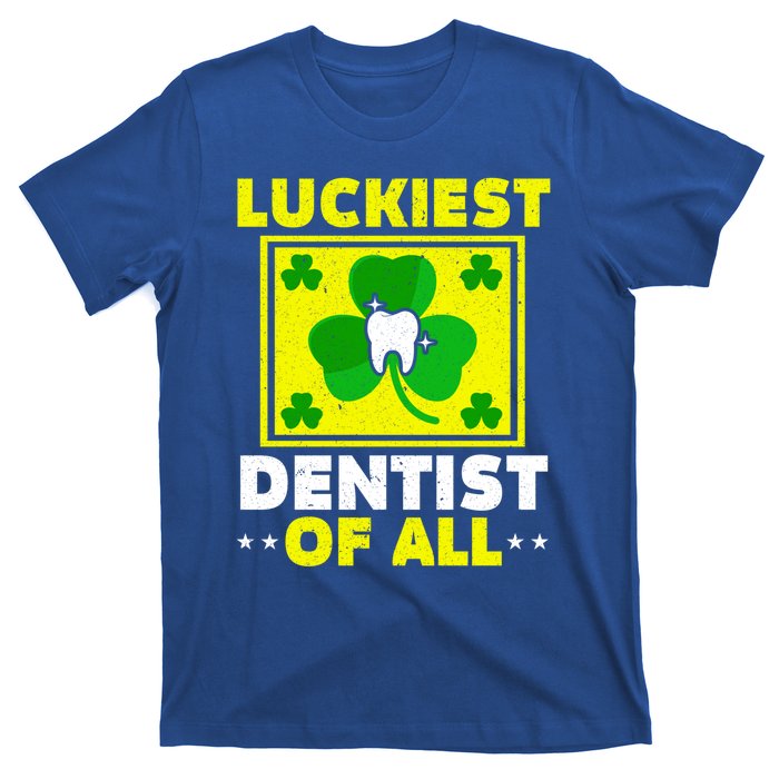 Luckiest Dentist Of All Dentistry St Patrick's Day Gift T-Shirt