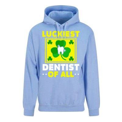 Luckiest Dentist Of All Dentistry St Patrick's Day Gift Unisex Surf Hoodie