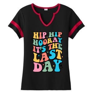 Last Day Of School Hello Summer Teacher Shirts For Women Ladies Halftime Notch Neck Tee