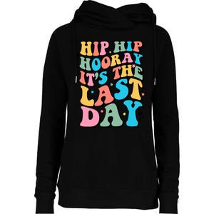 Last Day Of School Hello Summer Teacher Shirts For Women Womens Funnel Neck Pullover Hood