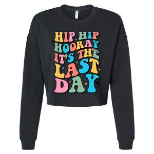 Last Day Of School Hello Summer Teacher Shirts For Women Cropped Pullover Crew