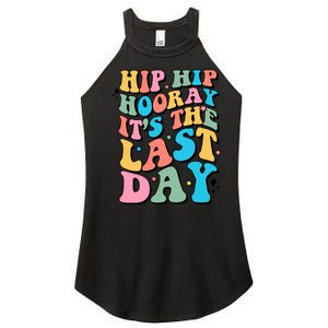 Last Day Of School Hello Summer Teacher Shirts For Women Women's Perfect Tri Rocker Tank