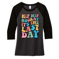 Last Day Of School Hello Summer Teacher Shirts For Women Women's Tri-Blend 3/4-Sleeve Raglan Shirt