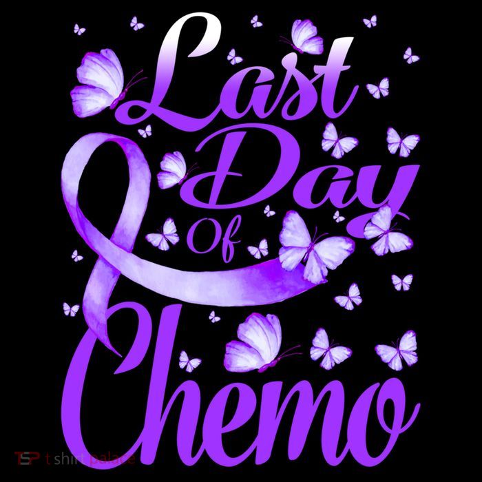 Last Day Of Chemo Fibromyalgia Awareness Butterfly Gift 7-Panel Snapback Hat