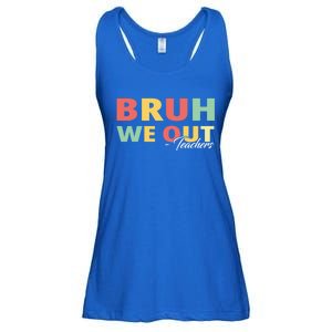 Last Day Of School End Of School Year Bruh We Out Teachers Gift Ladies Essential Flowy Tank