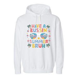 Last Day Of School Cute Gift Garment-Dyed Fleece Hoodie