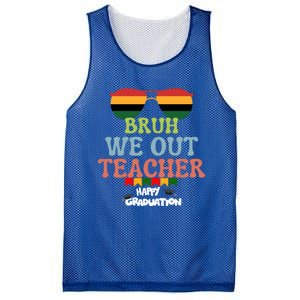 Last Day Of School Student Graduation Bruh We Out Teachers Gift Mesh Reversible Basketball Jersey Tank