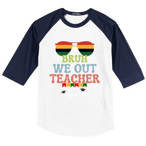 Last Day Of School Student Graduation Bruh We Out Teachers Gift Baseball Sleeve Shirt