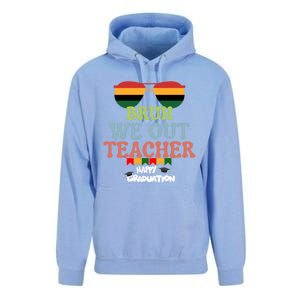 Last Day Of School Student Graduation Bruh We Out Teachers Gift Unisex Surf Hoodie