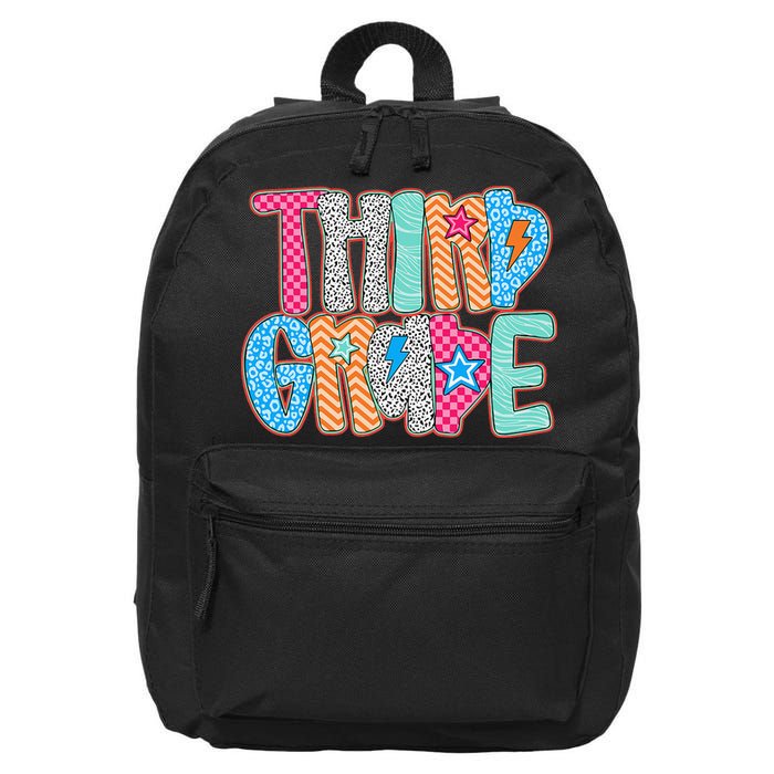 Last Day Of School Third Grade Graduation Teacher Student 16 in Basic Backpack