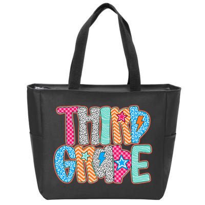 Last Day Of School Third Grade Graduation Teacher Student Zip Tote Bag