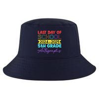 Last Days Of School 20242025 5th Grade Autographs Cool Comfort Performance Bucket Hat