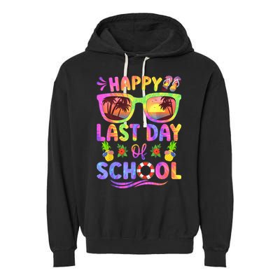 Last Day Of School Schools Out For Summer Teacher  Wo Garment-Dyed Fleece Hoodie