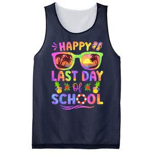 Last Day Of School Schools Out For Summer Teacher  Wo Mesh Reversible Basketball Jersey Tank