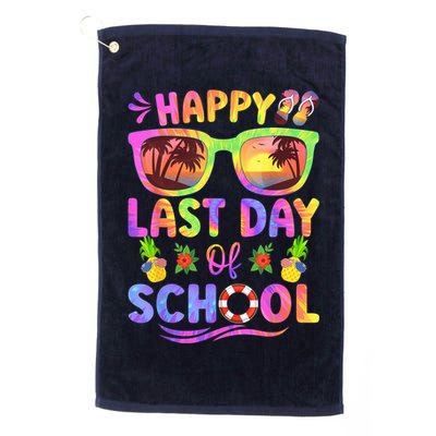 Last Day Of School Schools Out For Summer Teacher  Wo Golf Towel