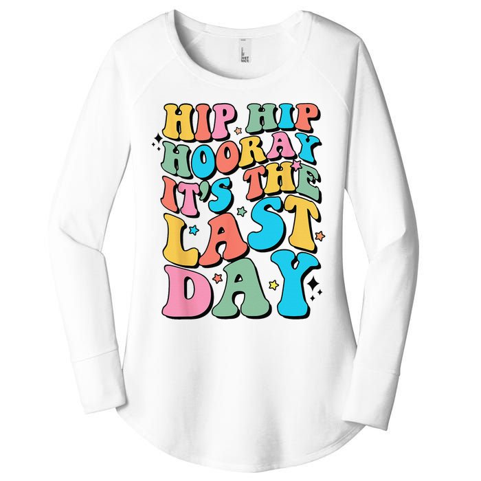 Last Day of School Hello Summer Teacher Women's Perfect Tri Tunic Long Sleeve Shirt