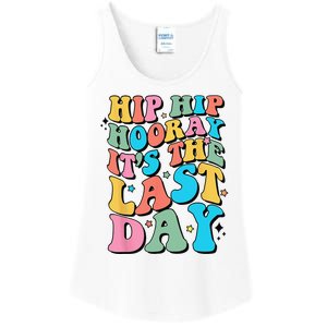 Last Day of School Hello Summer Teacher Ladies Essential Tank