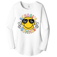 Last Day Of School Graduation Groovy Schools Out For Summer Women's Perfect Tri Tunic Long Sleeve Shirt