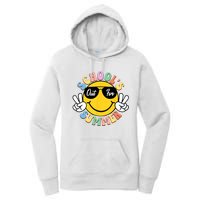 Last Day Of School Graduation Groovy Schools Out For Summer Women's Pullover Hoodie