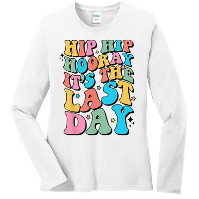 Last Day of School Hello Summer Teacher for  Ladies Long Sleeve Shirt