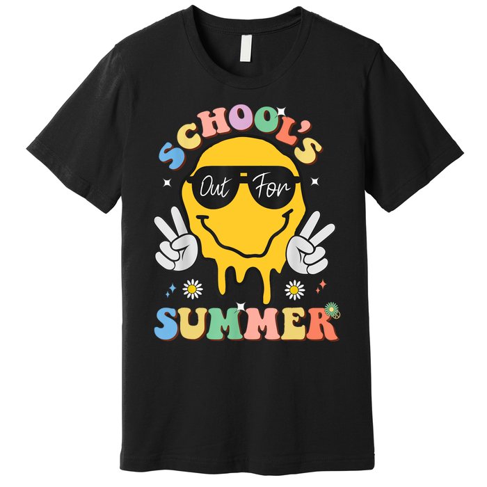 Last Day Of School Schools Out For Summer Teacher Premium T-Shirt