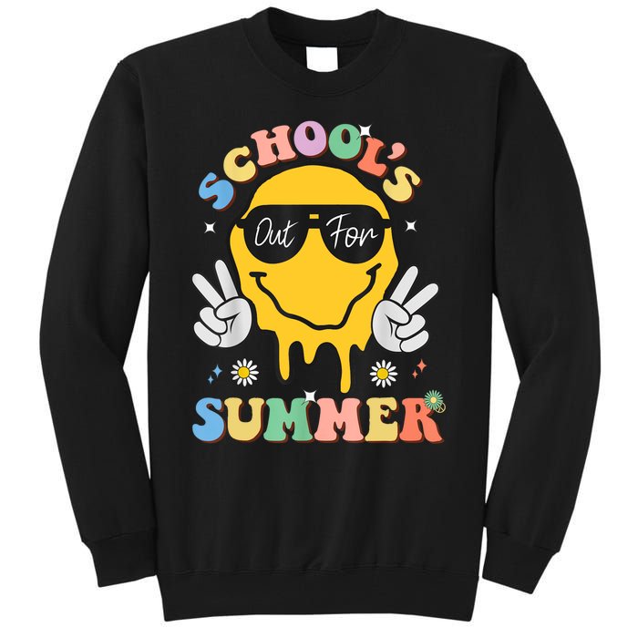 Last Day Of School Schools Out For Summer Teacher Tall Sweatshirt