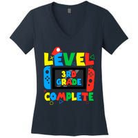 Last Day Of 3rd Grade Boy Graduation Gift End Of School Year Women's V-Neck T-Shirt