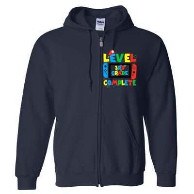 Last Day Of 3rd Grade Boy Graduation Gift End Of School Year Full Zip Hoodie