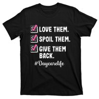 Love Daycare Provider Childcare Teacher Appreciation T-Shirt