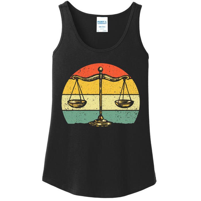 Lawyer Design Paralegal Attorney Lovers Ladies Essential Tank