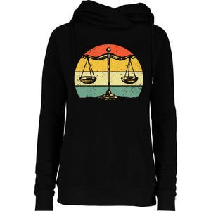 Lawyer Design Paralegal Attorney Lovers Womens Funnel Neck Pullover Hood