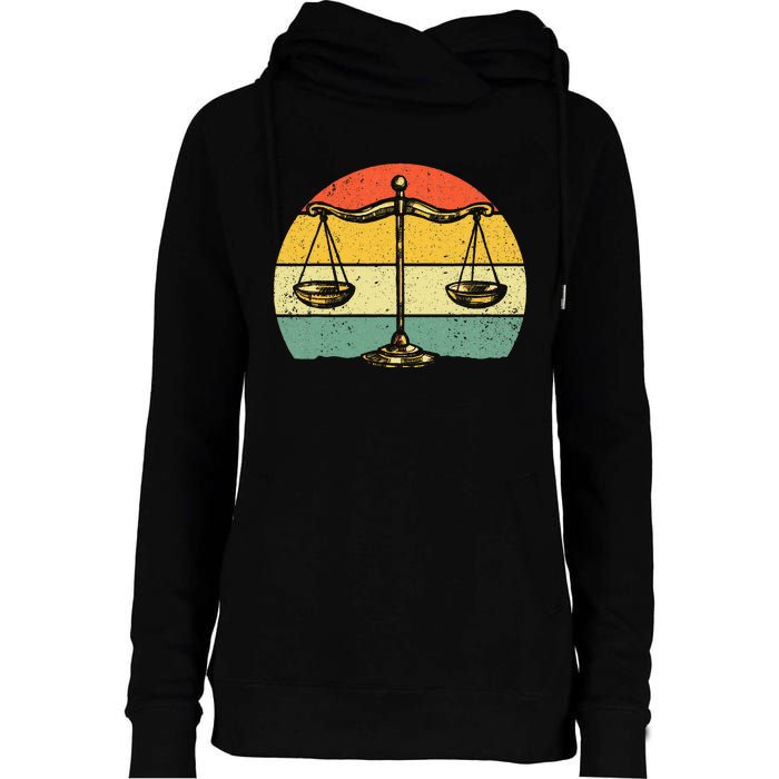 Lawyer Design Paralegal Attorney Lovers Womens Funnel Neck Pullover Hood