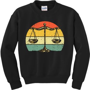 Lawyer Design Paralegal Attorney Lovers Kids Sweatshirt