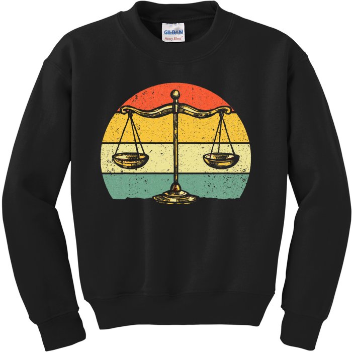 Lawyer Design Paralegal Attorney Lovers Kids Sweatshirt