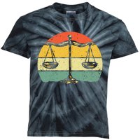 Lawyer Design Paralegal Attorney Lovers Kids Tie-Dye T-Shirt