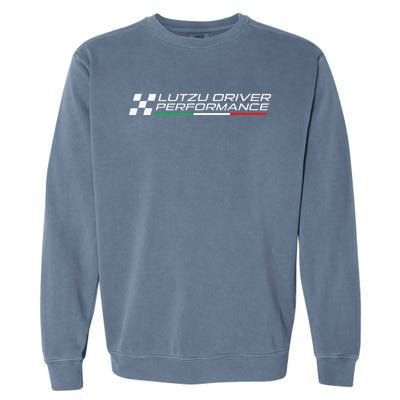 Lutzu Driver Performance Ldp Sim Racing Driver Coaching Garment-Dyed Sweatshirt