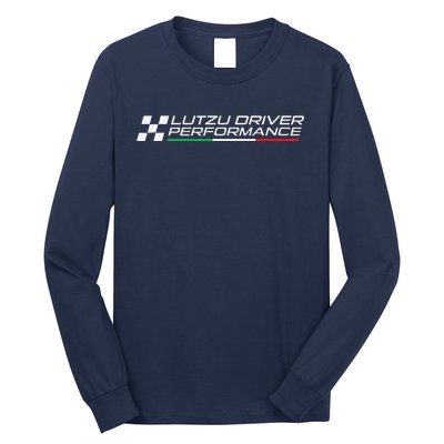 Lutzu Driver Performance Ldp Sim Racing Driver Coaching Long Sleeve Shirt