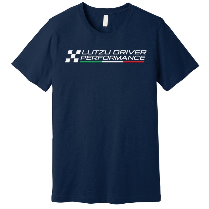 Lutzu Driver Performance Ldp Sim Racing Driver Coaching Premium T-Shirt