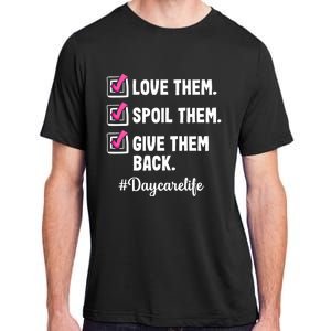 Love Daycare Provider Care Teacher Appreciation Great Gift Adult ChromaSoft Performance T-Shirt