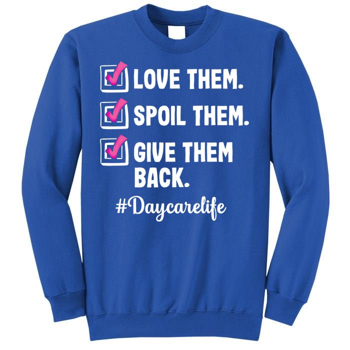 Love Daycare Provider Care Teacher Appreciation Great Gift Sweatshirt