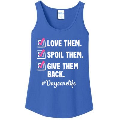 Love Daycare Provider Care Teacher Appreciation Gift Ladies Essential Tank