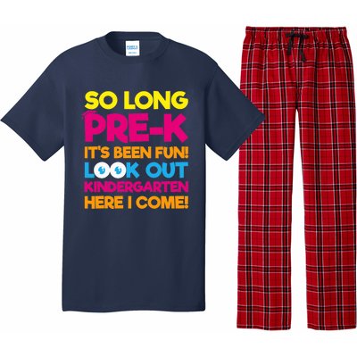 Last Day Pre-K Kindergarten Here I Come Graduation Pajama Set